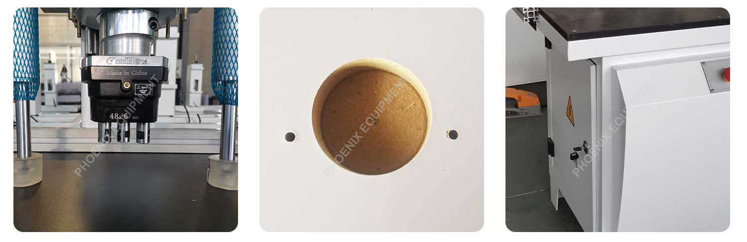 One Heads Hinge Hole Drilling Machine Boring Machine for Woodworking Efficient Woodworking Machinery