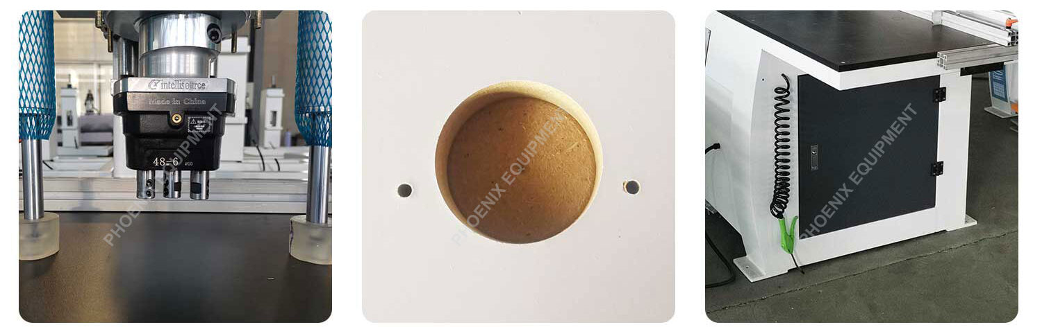 Cabinet Door Hinge Boring Machine Vertical Hole Wood Boring Machine Cabinet Doble Head Hinge Wood Boring Machine