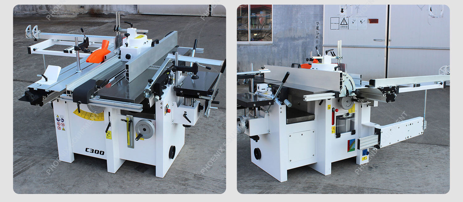 Machinery Wood Planer Solid Wood Panel Wood Cutting Combination Woodworking Machine