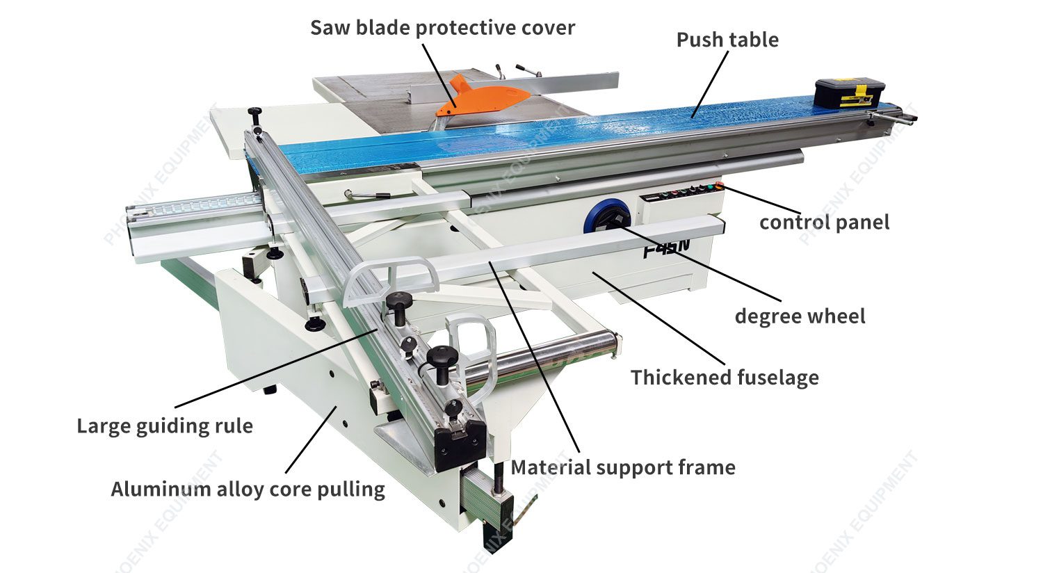 heavy duty table circular saw machine for wood