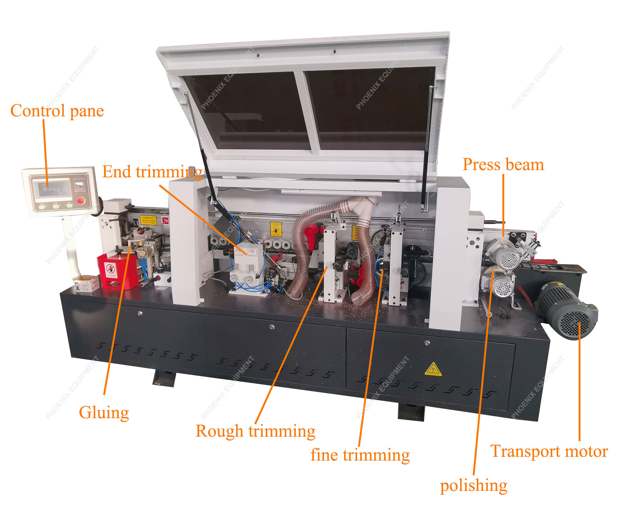 wood mdf pvc full automatic edge bander