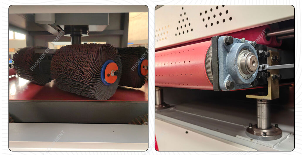 Automatic Aluminium Metal Stainless Sheet Wide Belt Sanding Polishing Deburring Machine