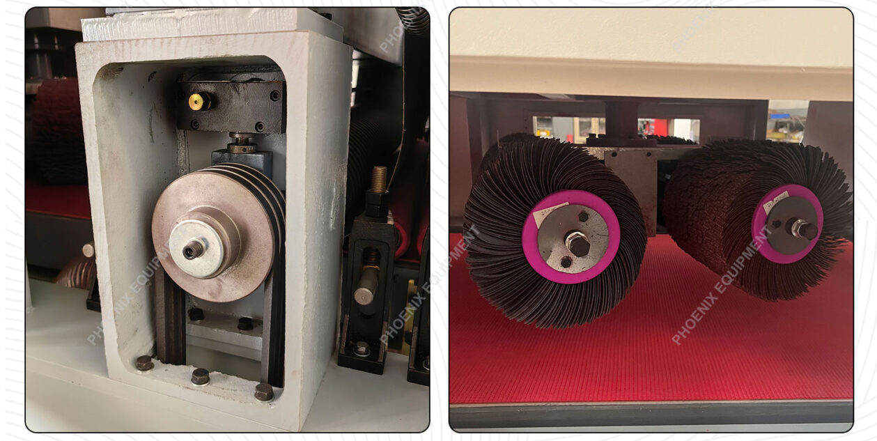 Metal sanding machine flat polishing machine metal deburring machine chamfering machine