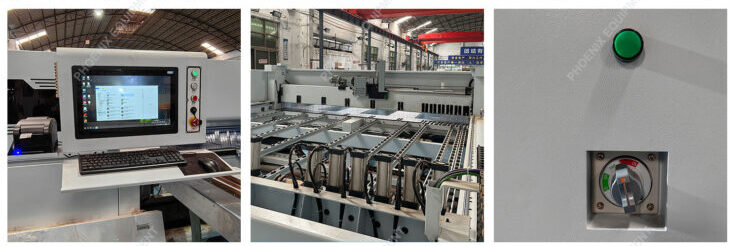 Computer panel saw automatic wood processing beam saw machine for furniture wood board cutting