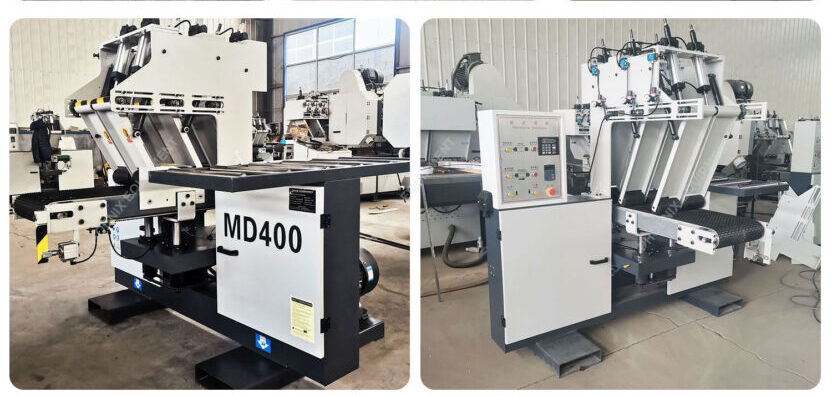 Industrial Wood Cutting Band Saw Fast Heavy Duty Horizontal Band Saw Machine