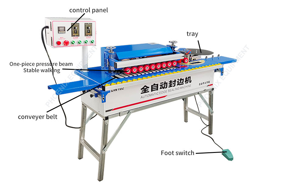 small fully linear high speed edge banding machine 