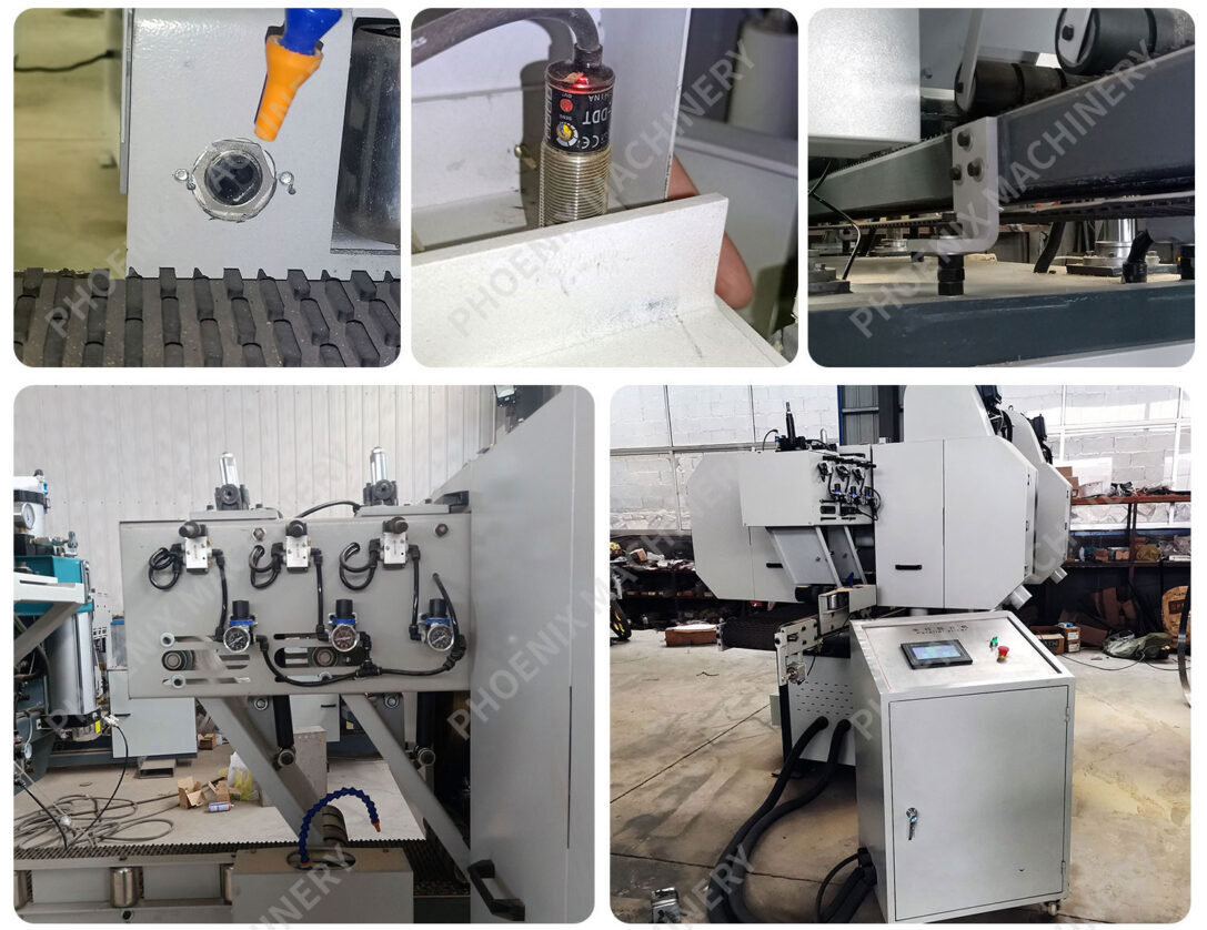 Horizontal multi heads band sawmill resaw timber bandsaw wood saw machines sawmill manufacturers
