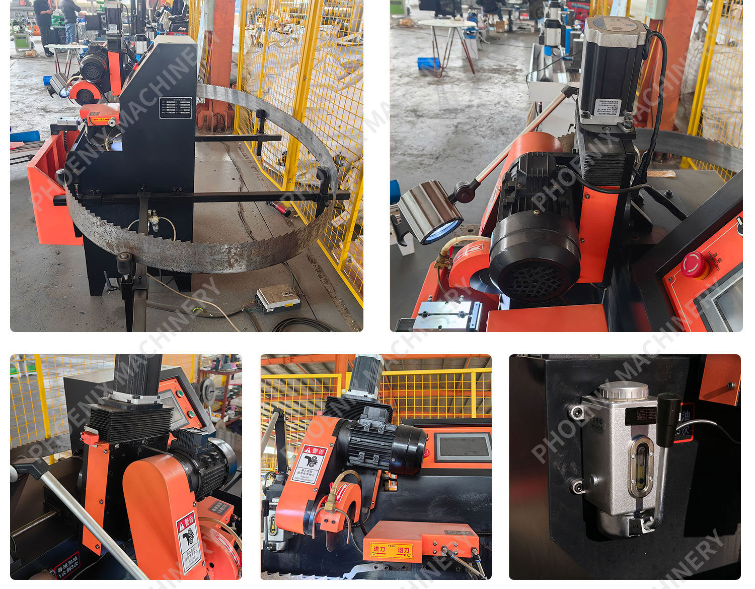 Carbide Alloy Band Saw Blade Frame Saw Blade Sharpening Machine Grinding Machine With Servo System 