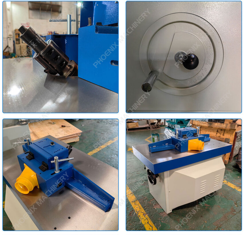 Directly Sales Automatic End Milling Spindle Moulder Machine Wood Shaper Cutter