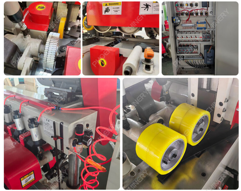 Factory Price 20-150mm wood 4 Four Side Wood Planer for floor skirting board lining