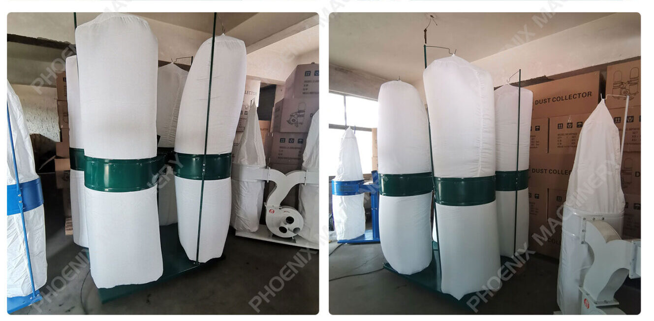 Saw Dust Vacuum 10HP 7.5KW Portable Woodworking Bag Cyclone Dust Collector/carpentry Dust Collector