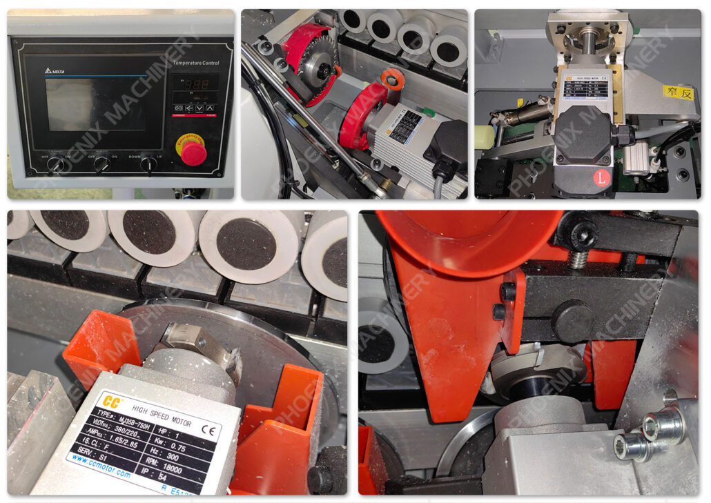 Automatic Woodworking Edge Banding Machine Wood Edge Bander for Plywood MDF Cabinet Door