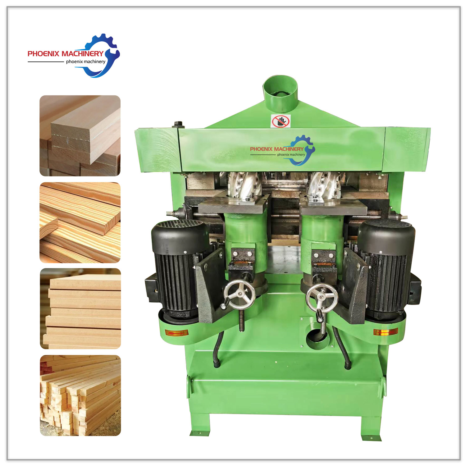 Wood Planner Machine 400mm Thickness Easy 4 Sides Planer Moulder Combination Planer Automated Wood Shaping Machine: a Precision Four-Sided Planer for Seamless Woodworking