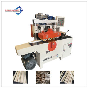 Multi-Blade Circular Sawing Machine Automatic Conveying Short Material Multi-Blade Saw