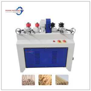 Automatic feeding round rod machine equipment solid wood round rod milling machine
