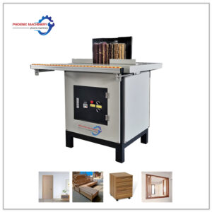 Manual vertical woodworking wood curved chair leg brush edge sander sanding polisher machine