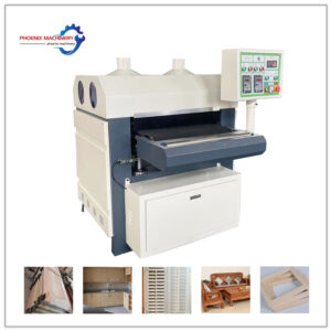 2S Automatic Lifting Conveying Table Good Price Wood Drum Sander Machine Polishing For Woodworking