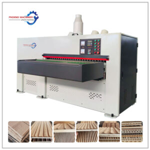 Woodworking heavy-duty Production of concave convex wall panels planer