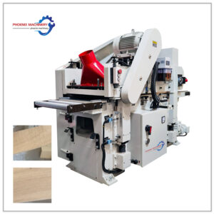 Heavy duty high speed precision automatic double sided planer solid wood processing equipment
