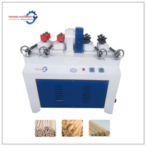 Woodworking machinery Electric wood round bar machine mop rod processing equipment