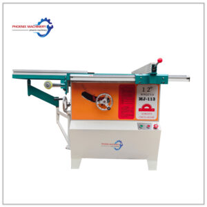 The all-in-one machine can tilt 45 degrees inclined universal disc saw with push table