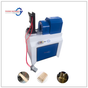 Automatic round bar processing flat head machine Wooden bar rounding machine 2.2kw