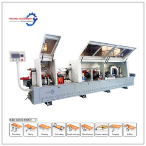 220v woodworking automatic edge bander pre - milling edge banding machine for plywood