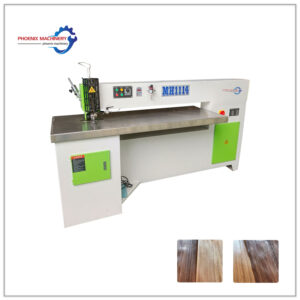 Woodworking seamless veneer sewing machine 1350mm Splicing of plywood veneer