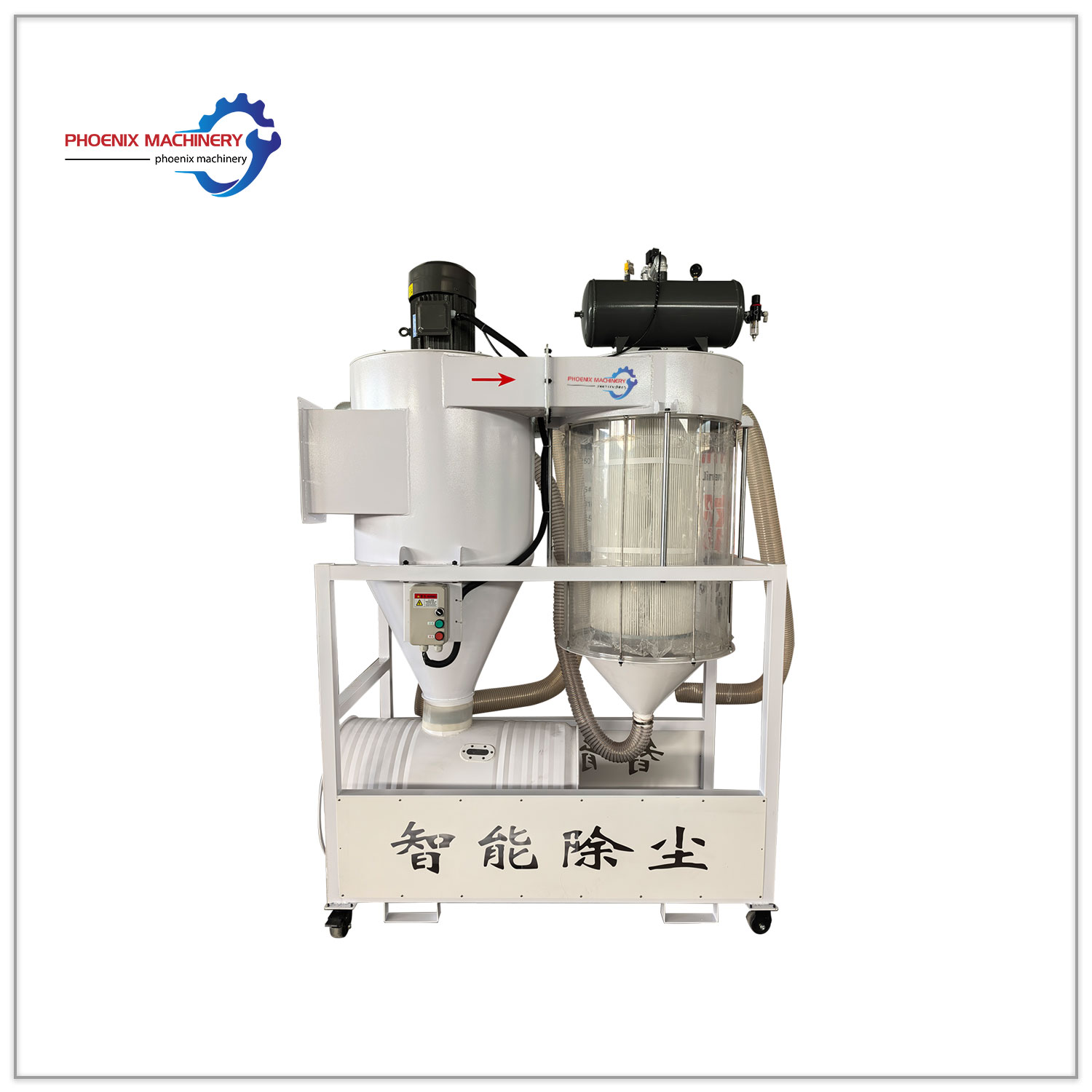 industrial pulse dust collector sawmill woodworking dust collector dust extractor bag filter equipment